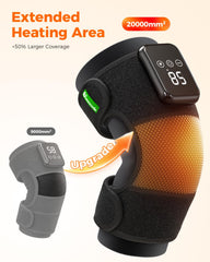 Swancode knee massager with heat and vibration for tired knees.