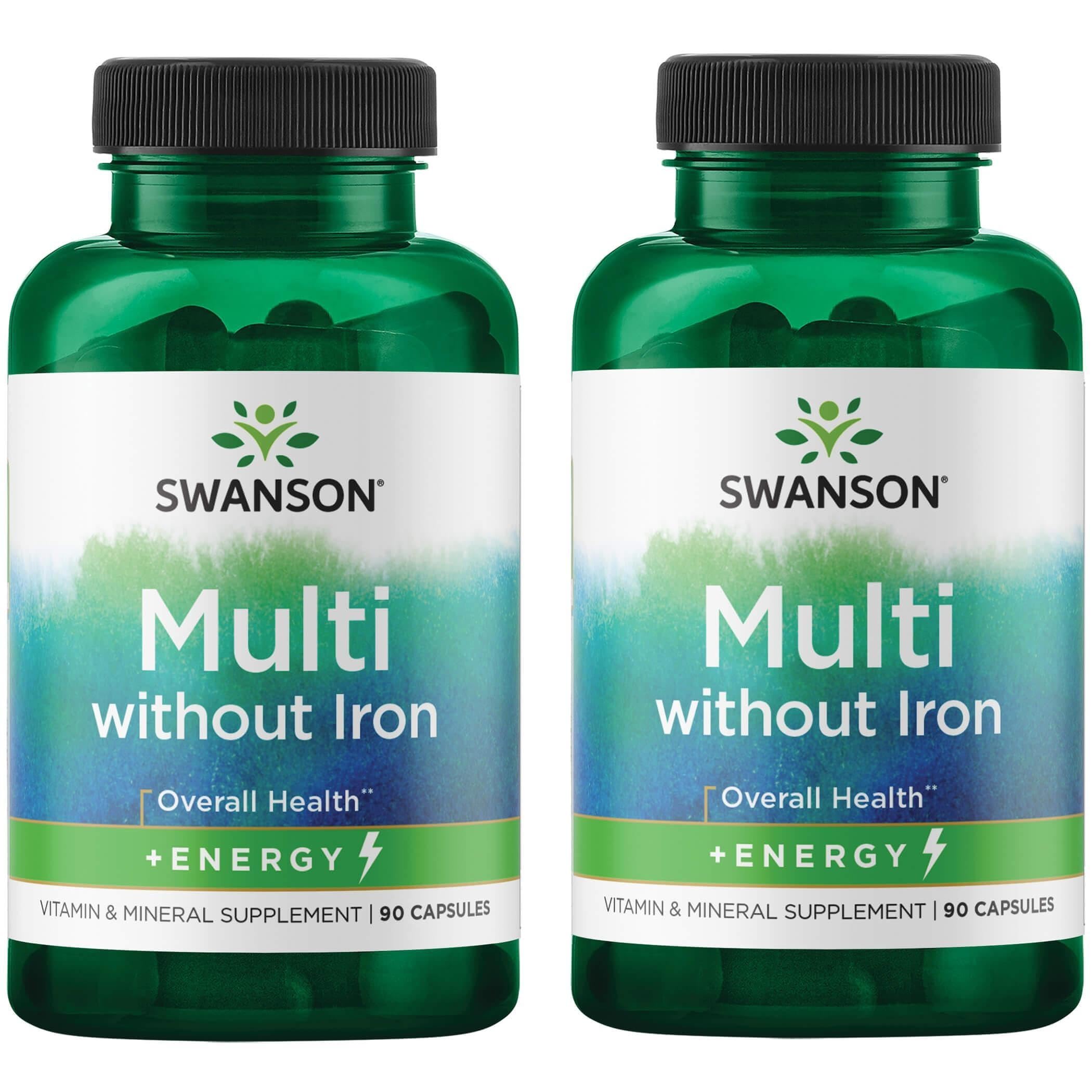 Swanson Active One Multivitamin bottle closeup for daily energy support