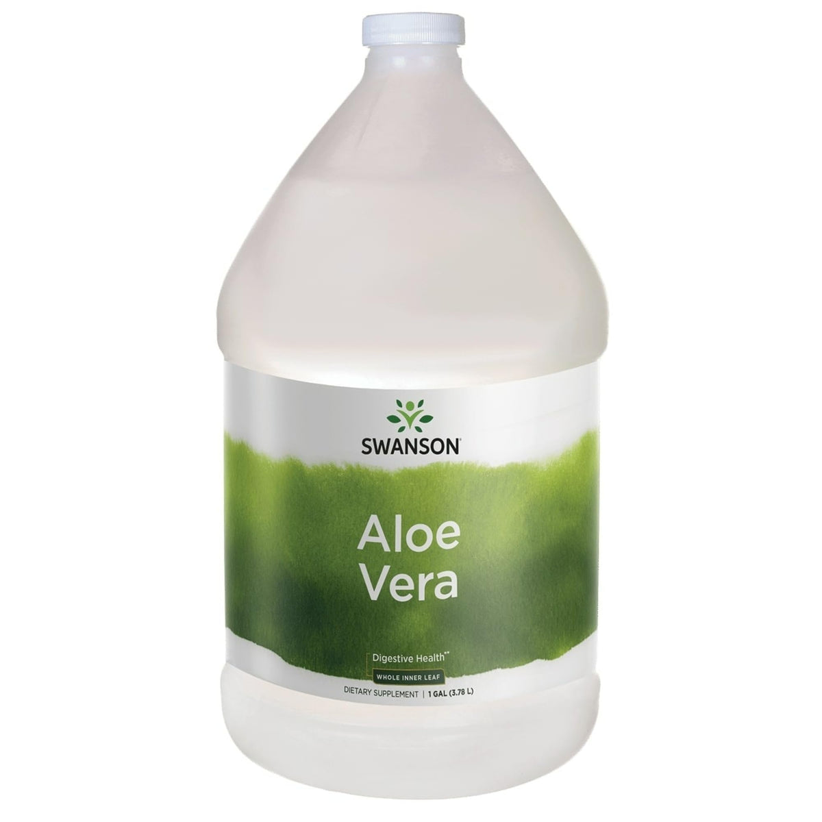 Swanson Aloe Vera 1 Gallon bottle for easy mixing into beverages