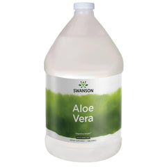 Swanson Aloe Vera 1 Gallon bottle for easy mixing into beverages