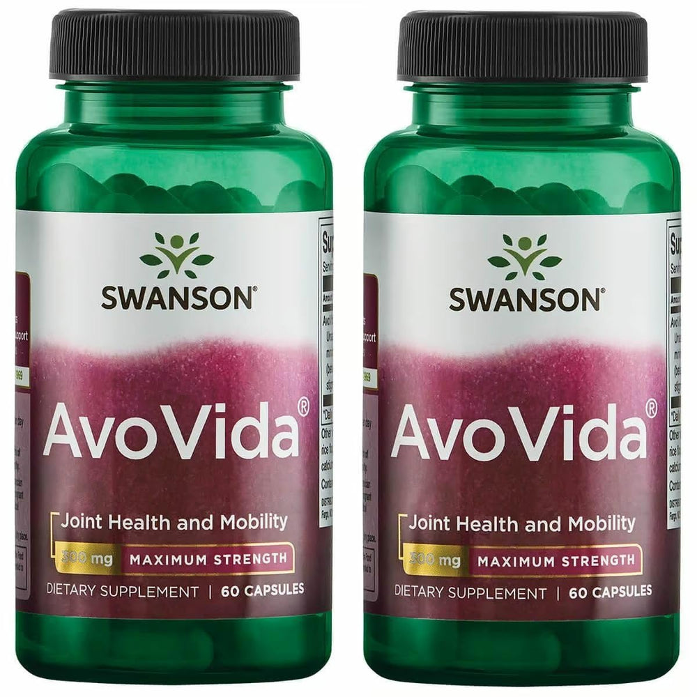 Swanson AvoVida capsule view highlighting phytosterols for tissue health