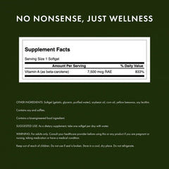 Swanson Beta-Carotene 4-pack packaging emphasizes value and consistency