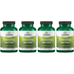Swanson Boswellia Serrata bottle with 120 capsules supports joint comfort and mobility