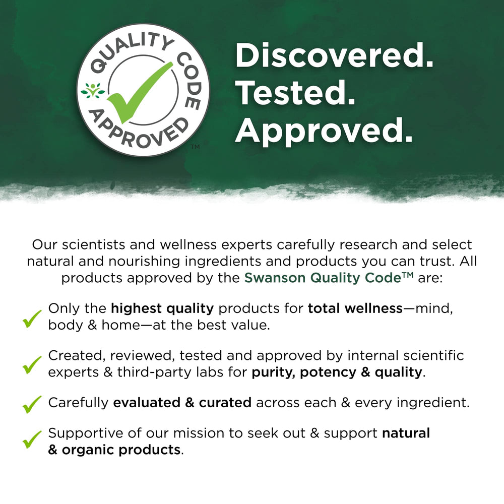 Swanson Buffered C with BioFlav gluten free and non GMO badge on packaging