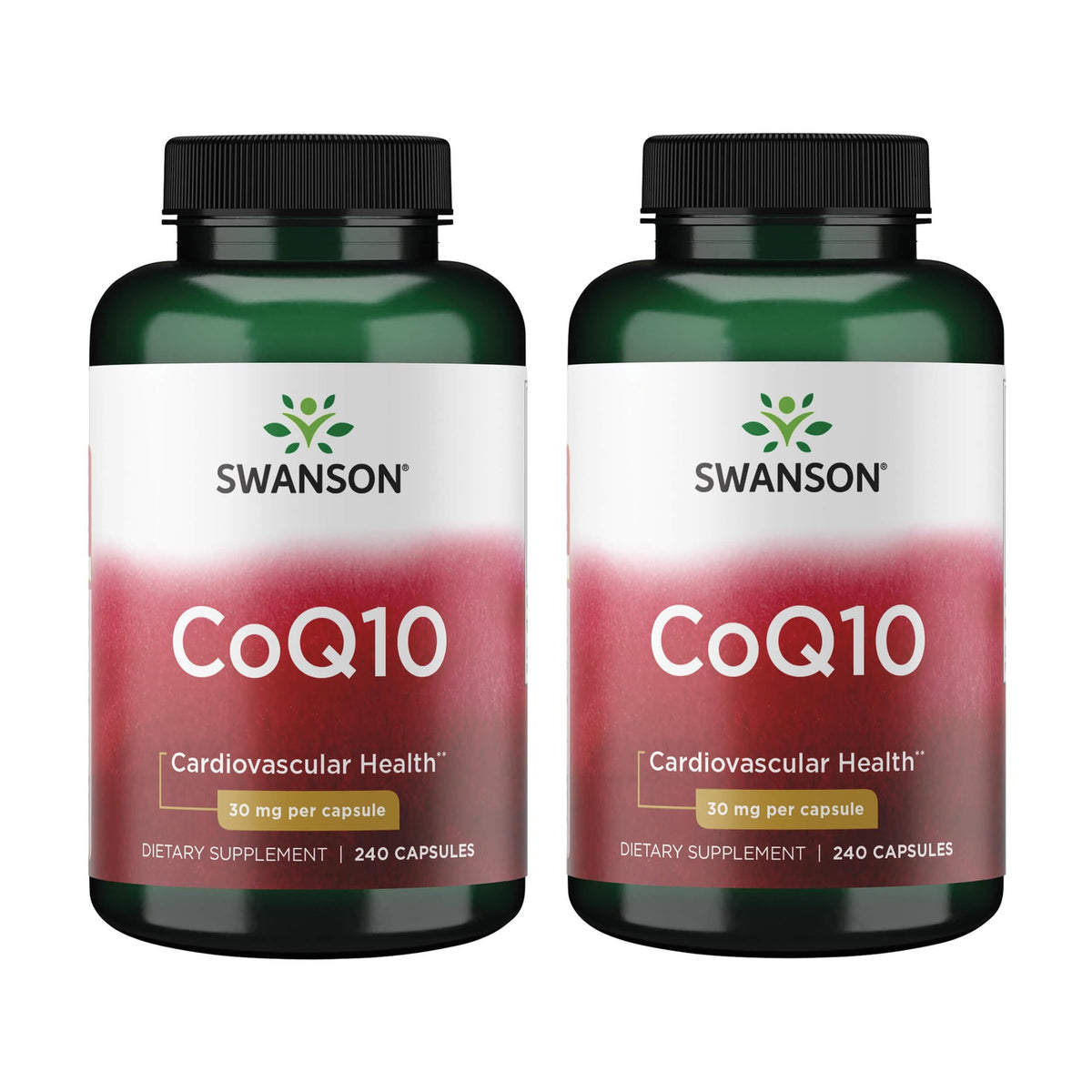 Swanson CoQ10 30 mg bottle ready for daily heart support.