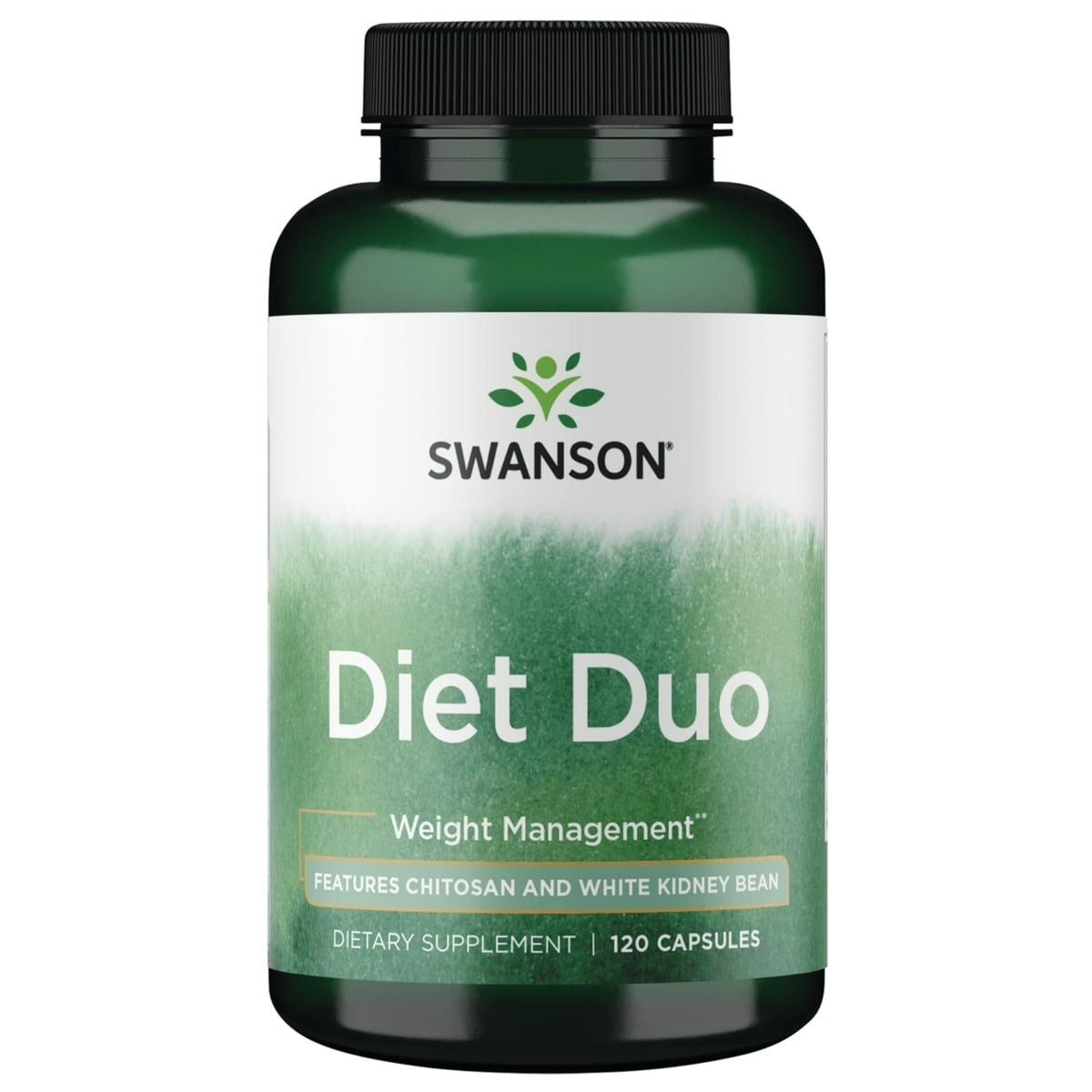 Swanson Diet Duo White Kidney Bean capsules bottle supports balanced meals.