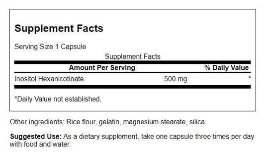 Swanson Flush Free Niacin capsules on counter highlight 240-count bottle for daily energy metabolism.