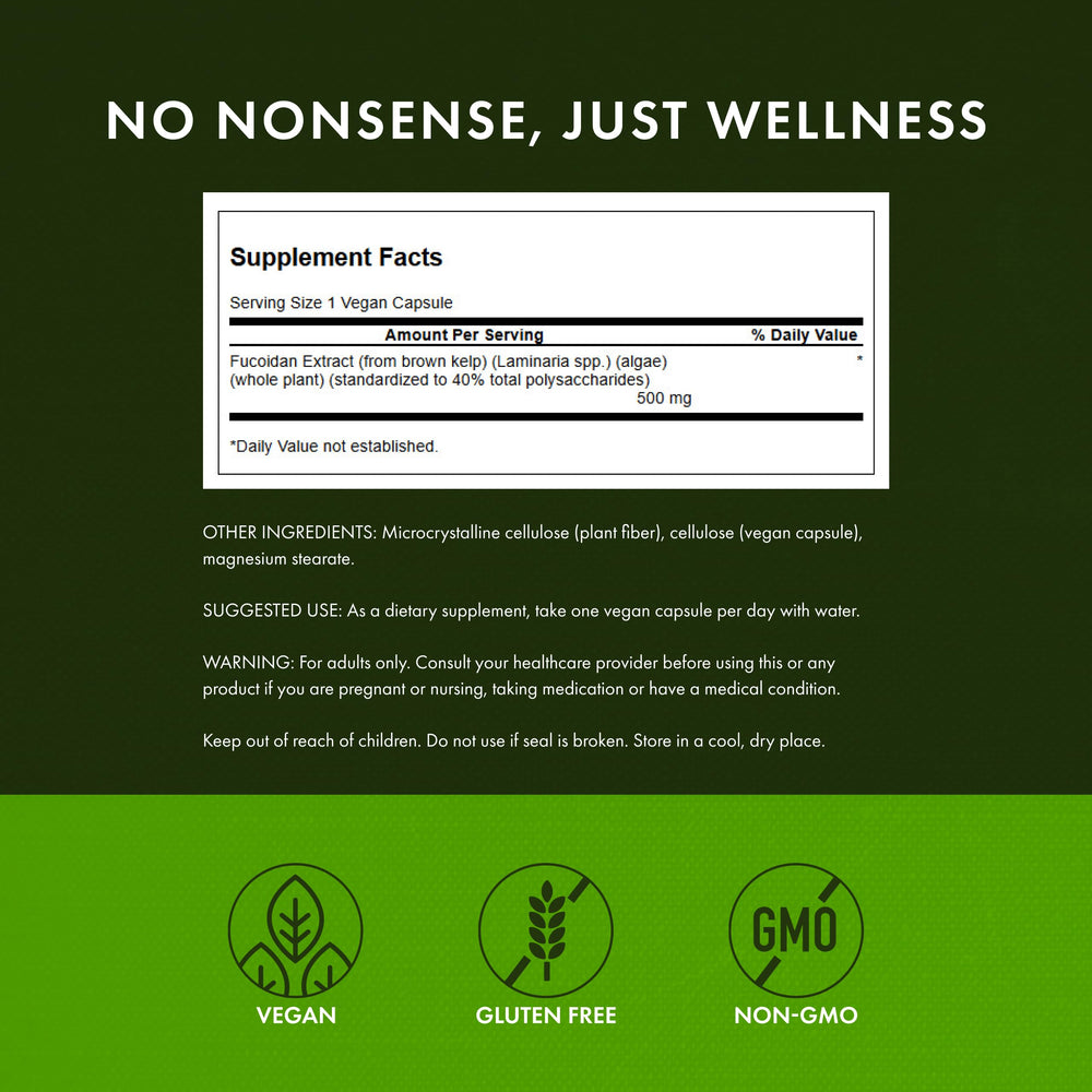 Swanson fucoidan 3-pack packaging for convenient ongoing wellness
