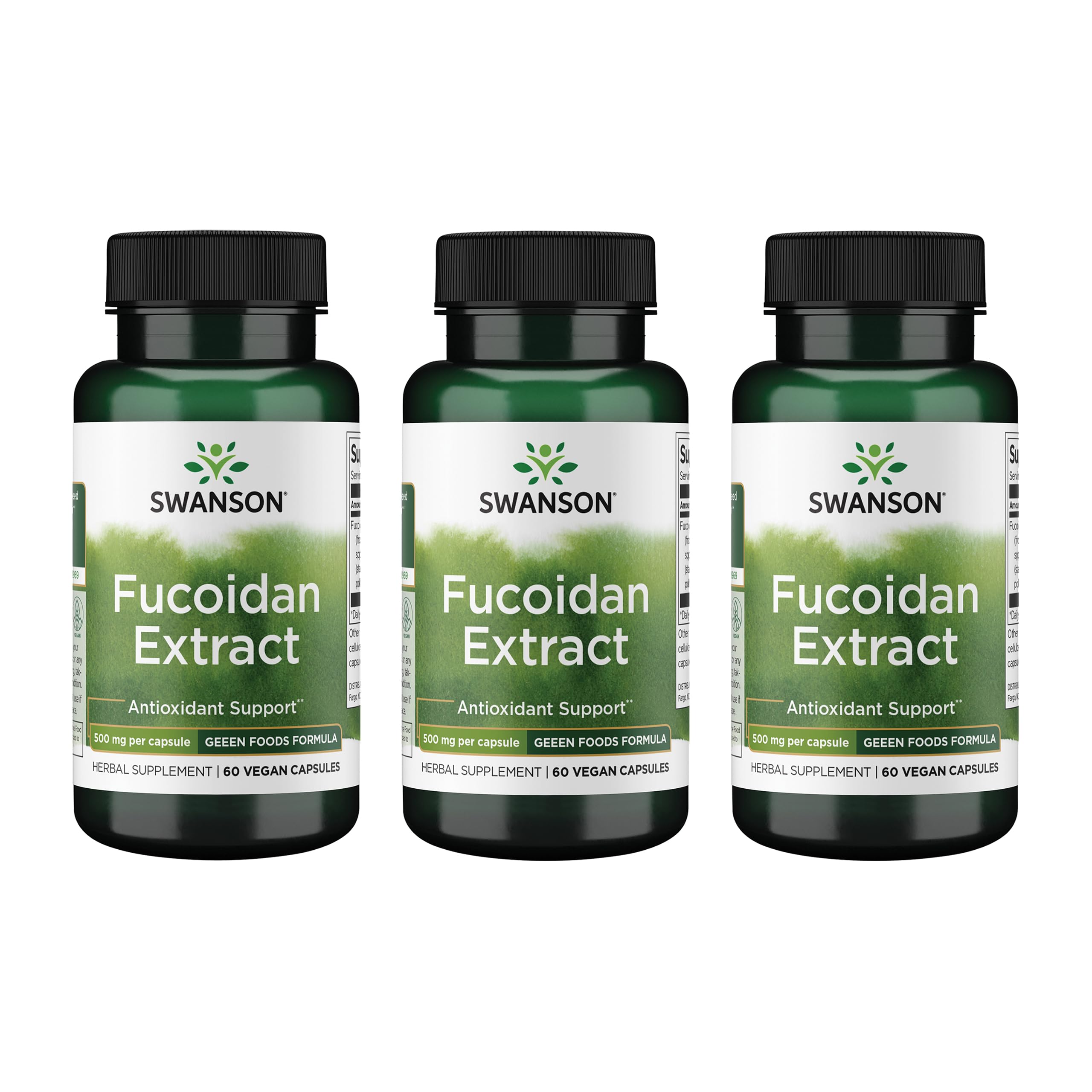 Swanson fucoidan extract bottle highlighting immune support potential