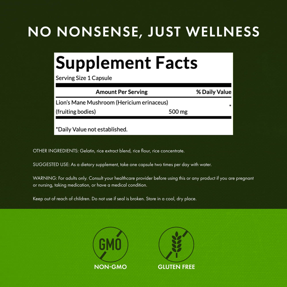 Swanson full-spectrum label highlights quality and potency for immune and digestive health.