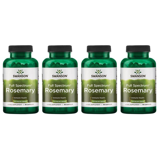 Swanson Full Spectrum Rosemary bottle highlights natural immune support for daily wellness