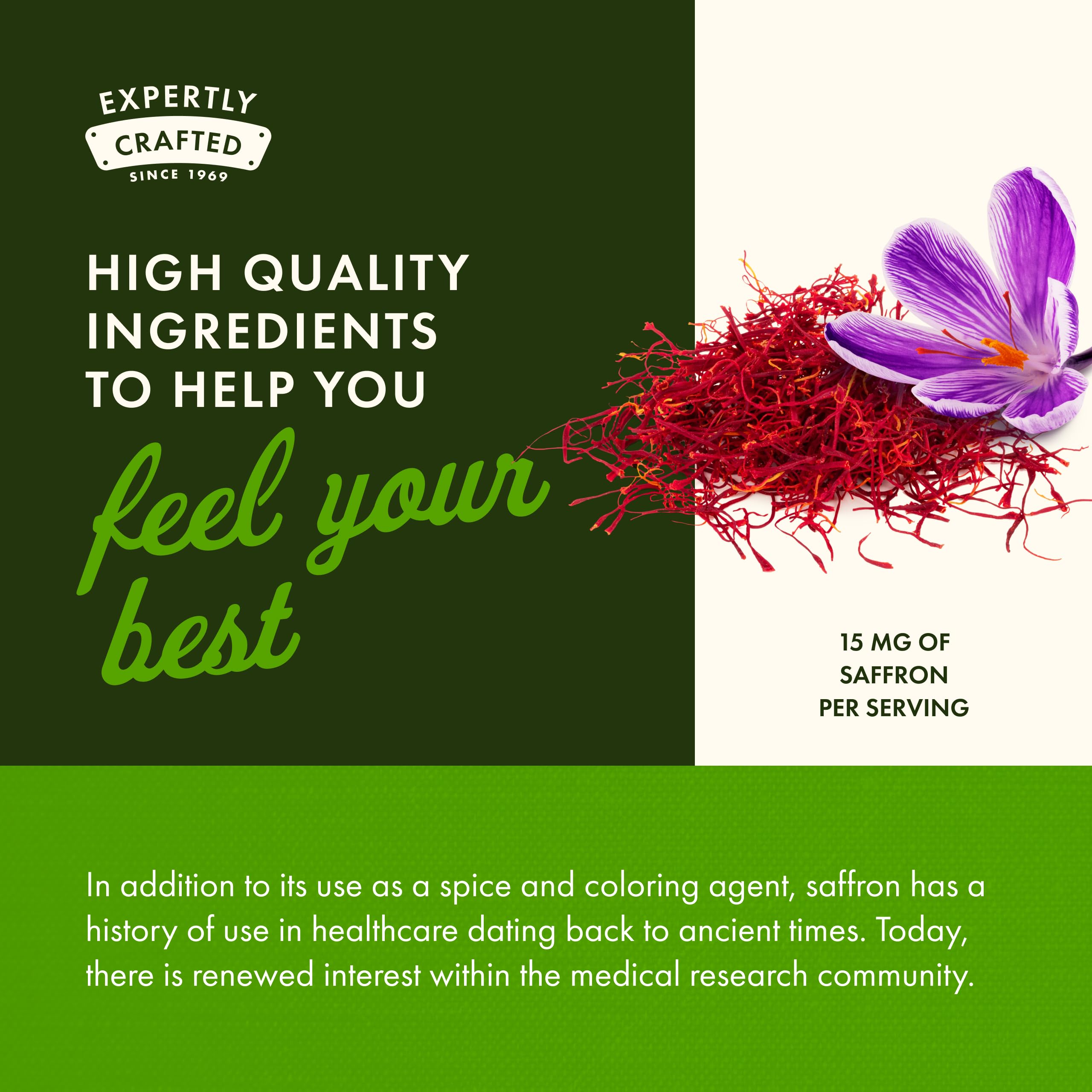 Swanson Full Spectrum Saffron 3-pack emphasizes value for ongoing use