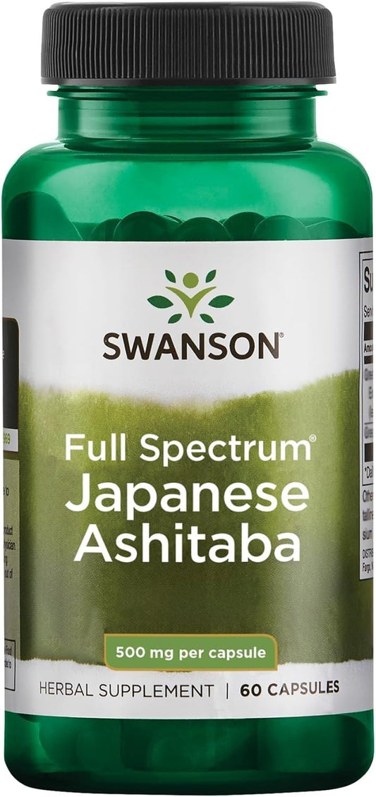 Swanson Japanese Ashitaba bottle for natural immune-support use