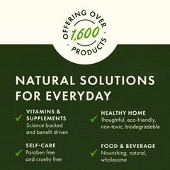 Swanson label detail highlights 5B CFU and FOS inclusion.
