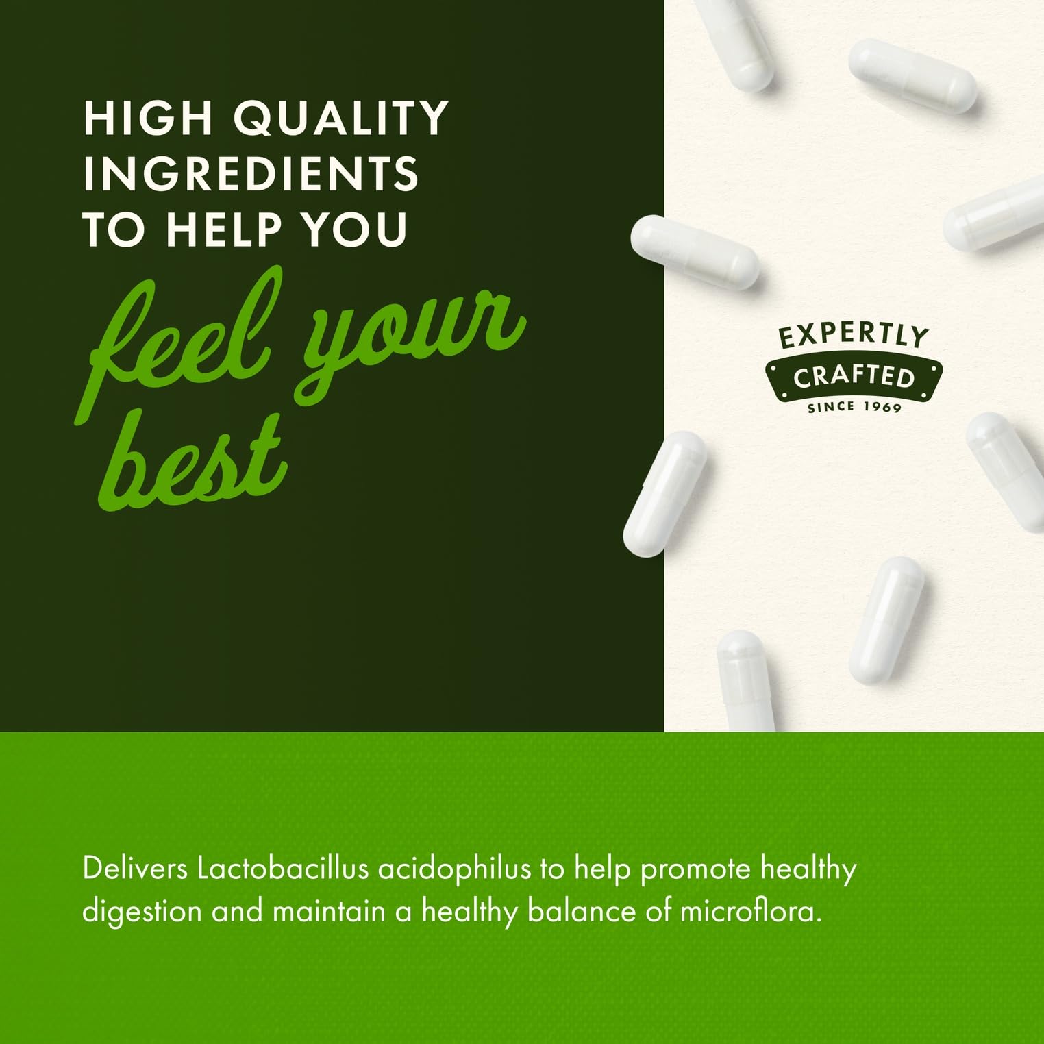 Swanson packaging promotes convenient digestive comfort on the go.