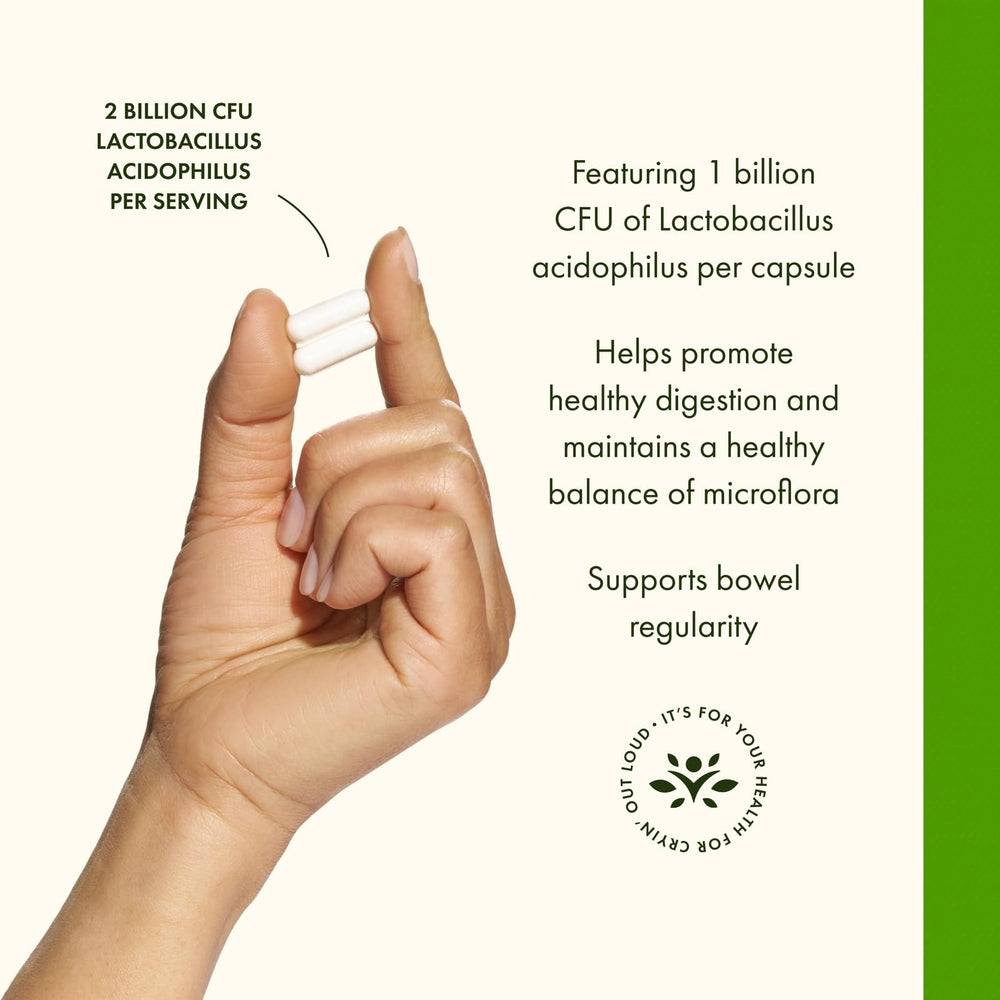 Swanson Lactobacillus Acidophilus packaged box for convenient 3-pack