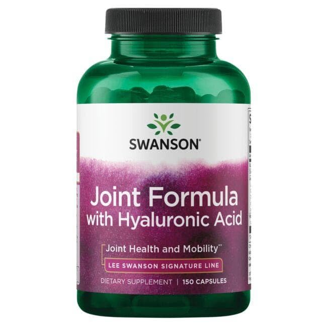 Swanson LS SIG Joint Form Hyaluronic 150 caps bottle pour for easy daily use