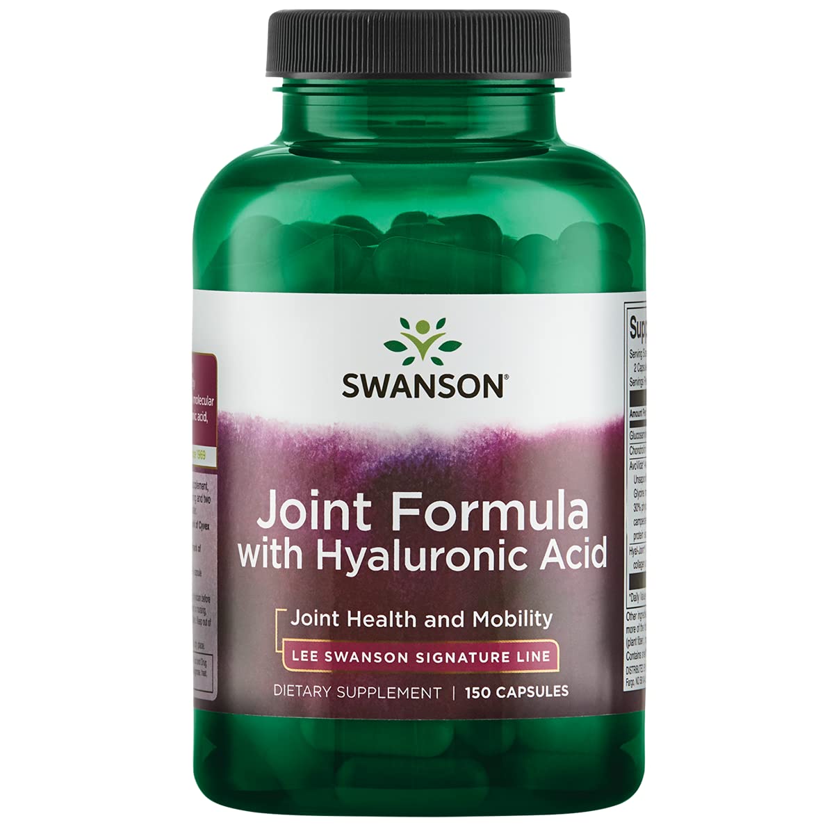 Swanson LS SIG Joint Form Hyaluronic 150 caps bottle for daily joint support