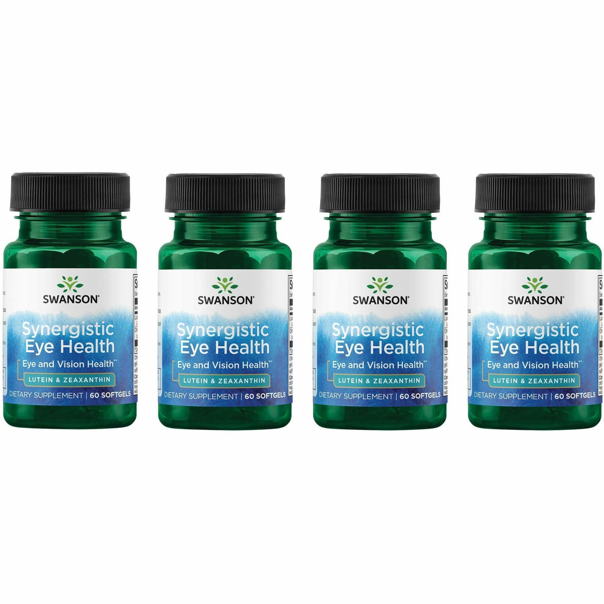 Swanson Lutein & Zeaxanthin synergy bottle supports eye health.
