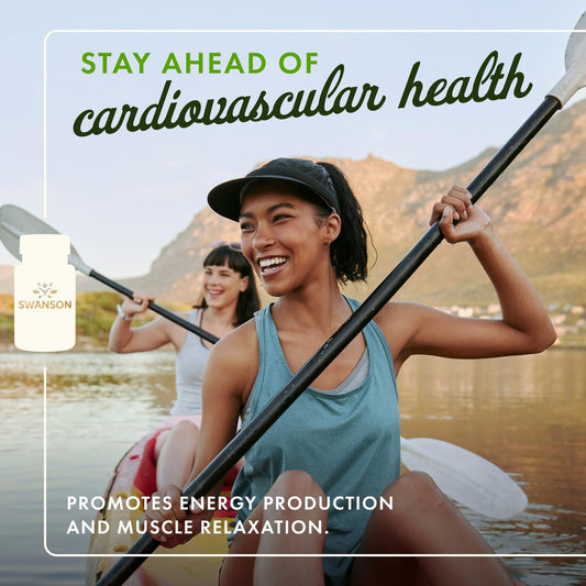 Swanson Magnesium Taurate tablets close-up for easy daily supplementation
