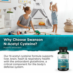 Swanson NAC manufacturing process image conveying care and purity.