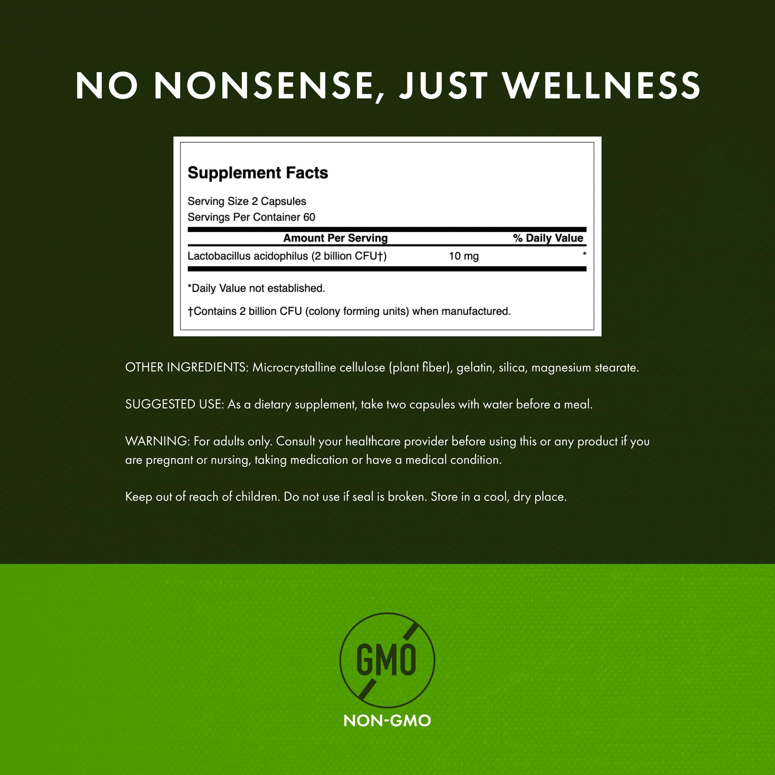 Swanson Probiotic four-pack packaging for convenient ongoing use.