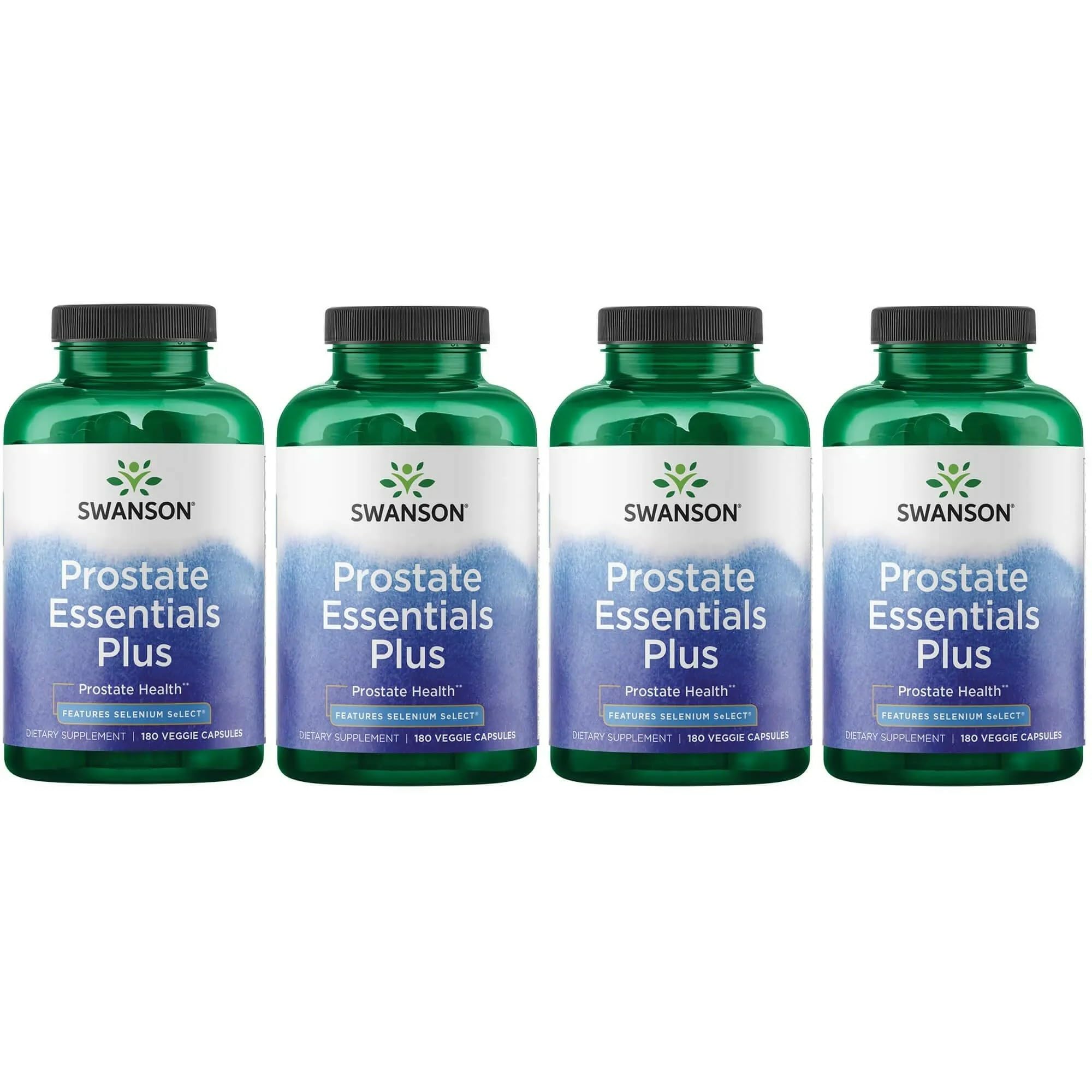Swanson Prostate Essentials Plus bottle for everyday prostate support.