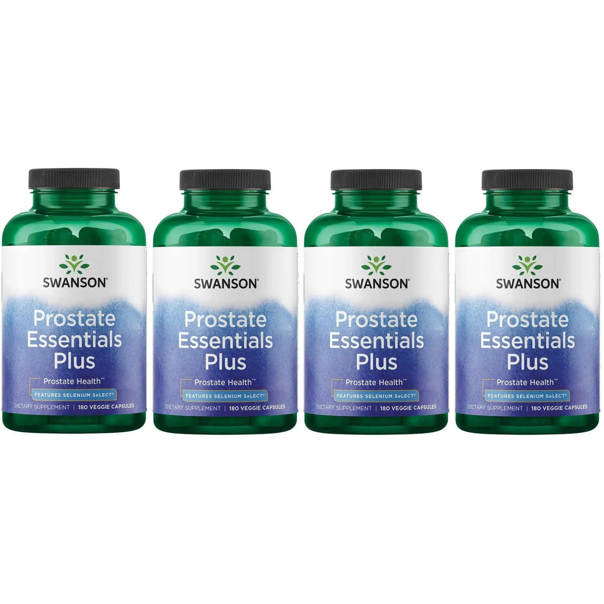 Swanson Prostate Essentials Plus bottle for everyday prostate support.