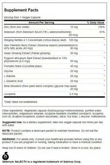 Close-up of Swanson Prostate Essentials Plus capsules for urinary comfort.