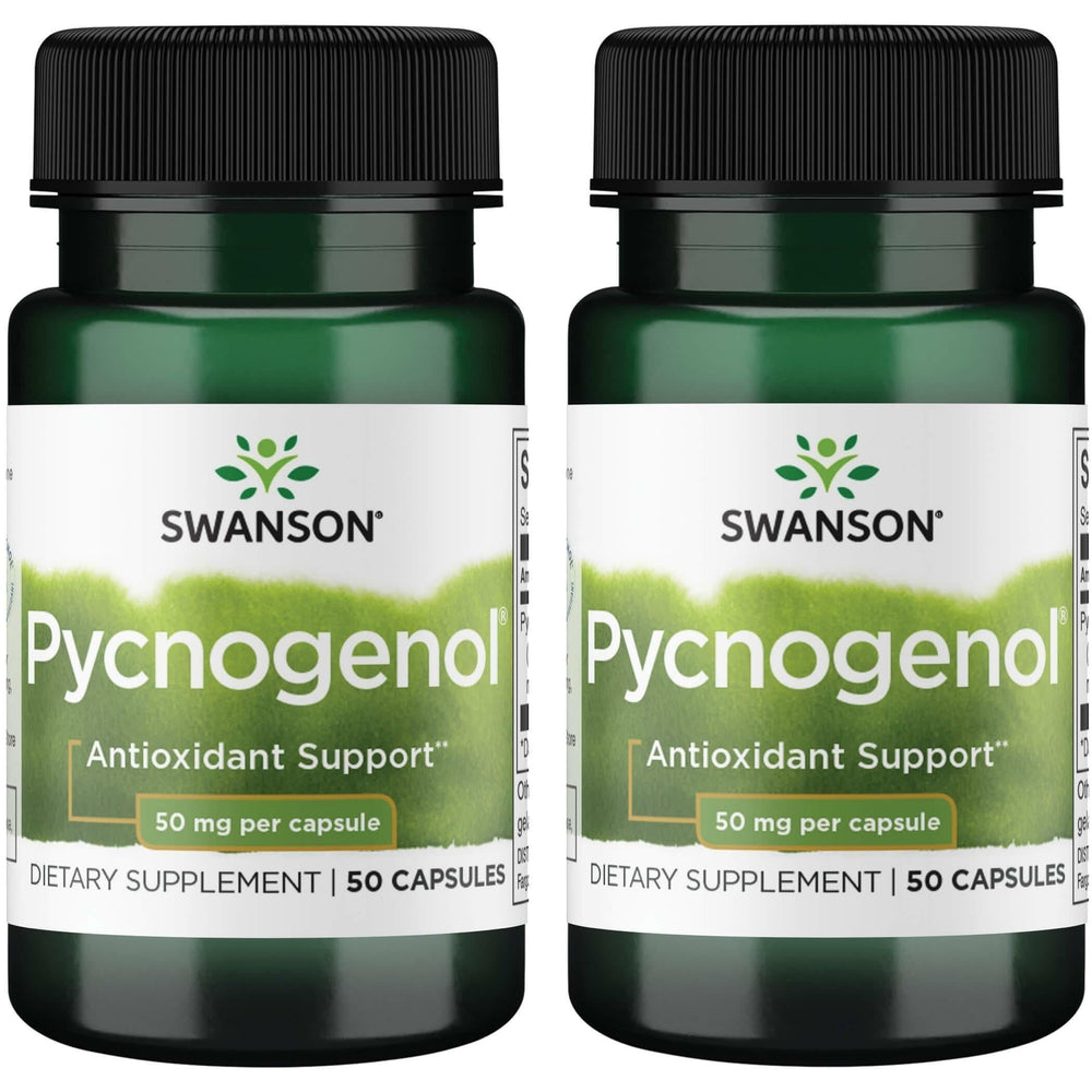 Swanson Pycnogenol 50 mg bottle front for daily wellness