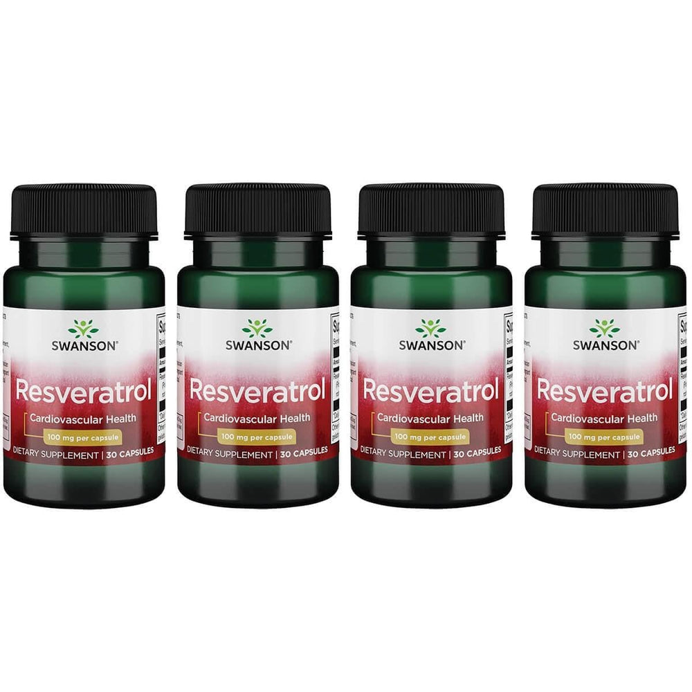 Swanson Resveratrol 100 bottle for daily antioxidant support