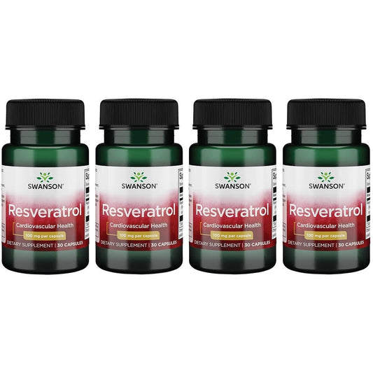 Swanson Resveratrol 100 bottle for daily antioxidant support