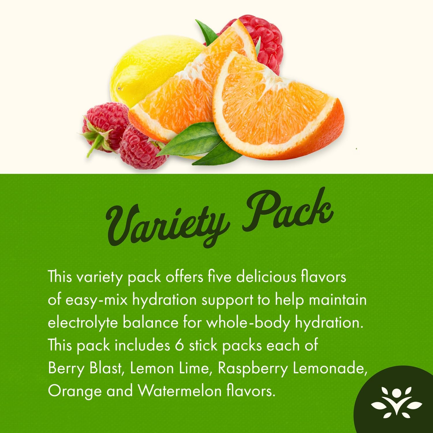 Swanson Simply Hydrate label close-up, sugar-free hydration option