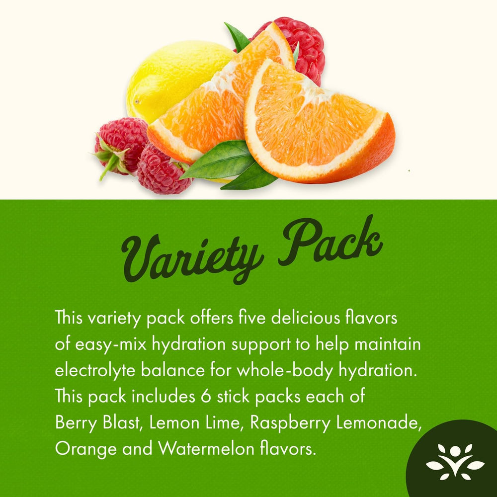 Swanson Simply Hydrate label close-up, sugar-free hydration option
