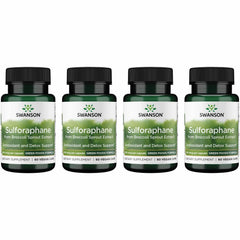 Swanson Sulforaphane capsules close-up for daily wellness support
