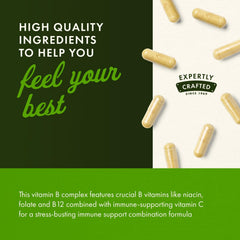 Swanson Super Stress B-Complex label design conveys trusted quality