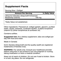 Swanson ubiquinol 100 mg softgels close-up capsules highlight potency for daily antioxidant support.