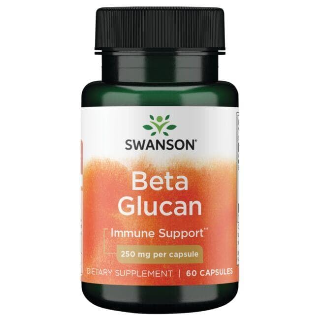 Packaging box for Swanson ULT BETARIGHT Beta Glucan highlights non-GMO quality.