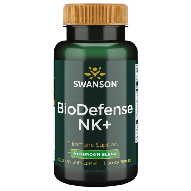 Capsules from Swanson ULT BIODEFENSE NK+ arranged to show product form for daily use.