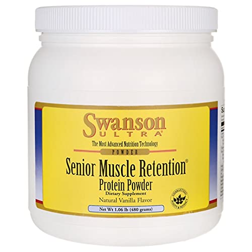 Swanson ULT Senior Muscle Vanilla serving scoop for easy portion control