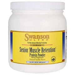 Swanson ULT Senior Muscle Vanilla serving scoop for easy portion control
