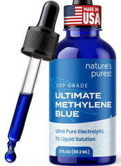 Sweat & Soul Methylene Blue 1% bottle front for precise dosing and storage.