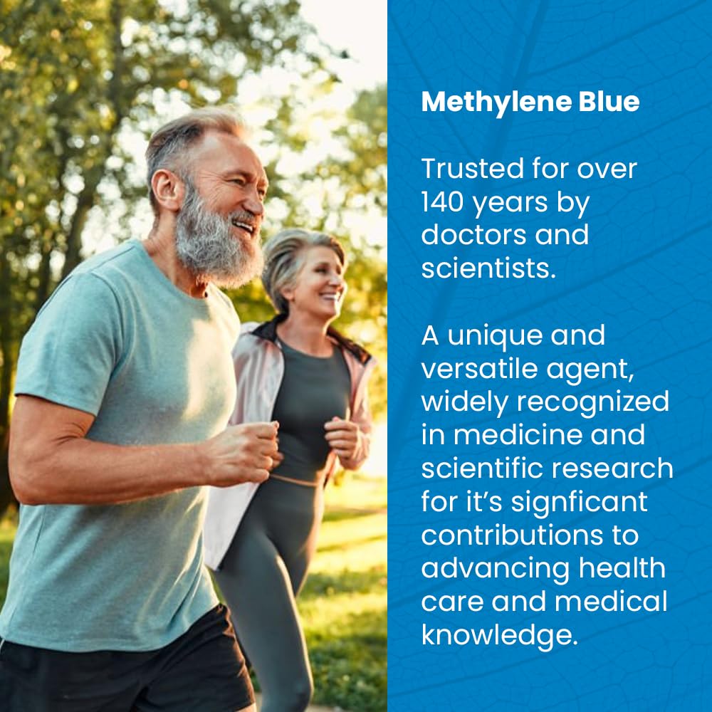 Sweat & Soul Methylene Blue made in the USA packaging for trusted quality.