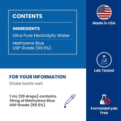 Sweat & Soul Methylene Blue third-party COA available on request for verification.