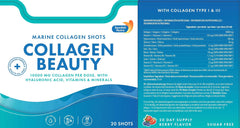 Hair and nails may improve with regular Swedish Nutra Collagen Beauty Shots.
