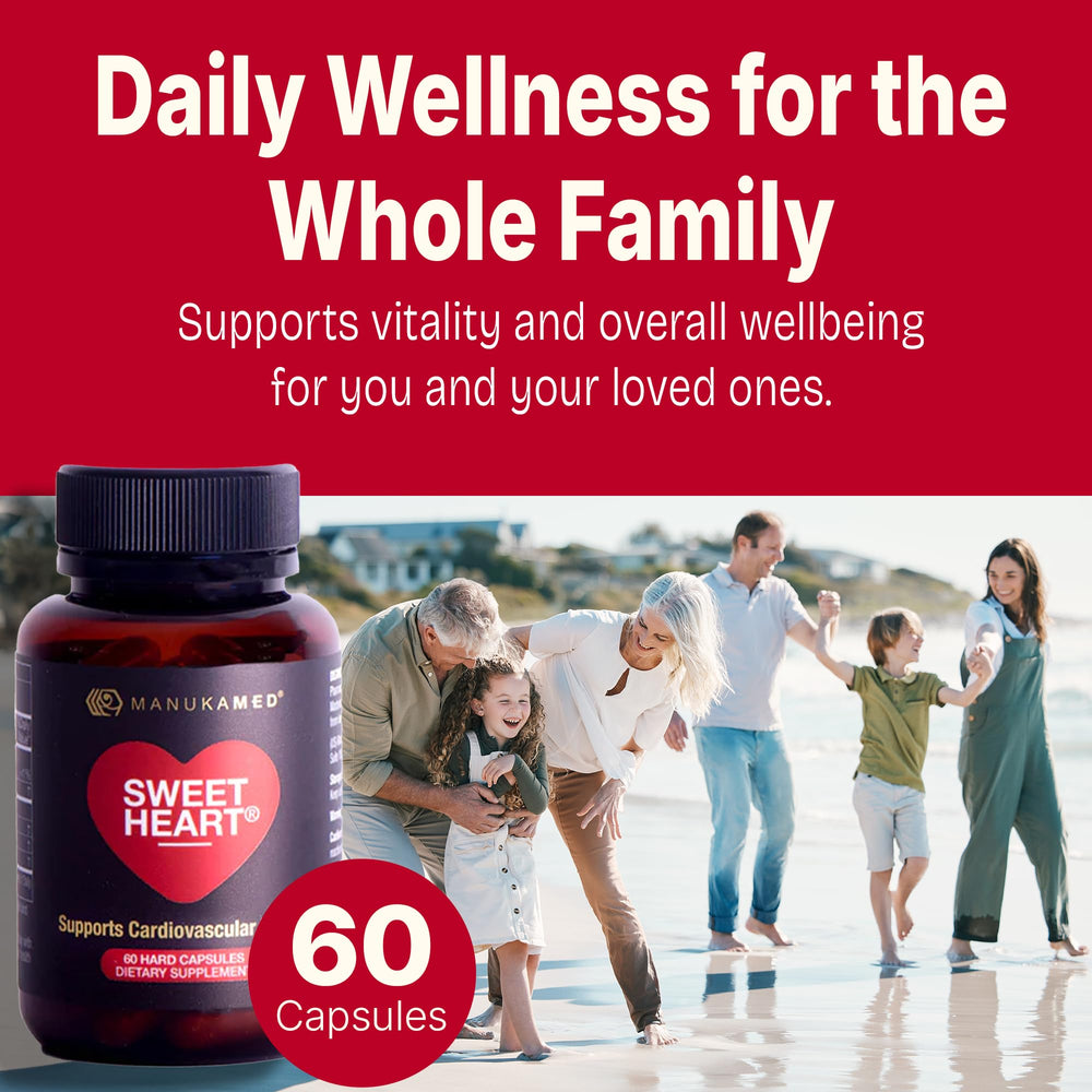 SweetHeart daily routine capsules ideal for morning and evening use.
