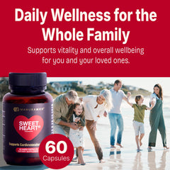 SweetHeart daily routine capsules ideal for morning and evening use.