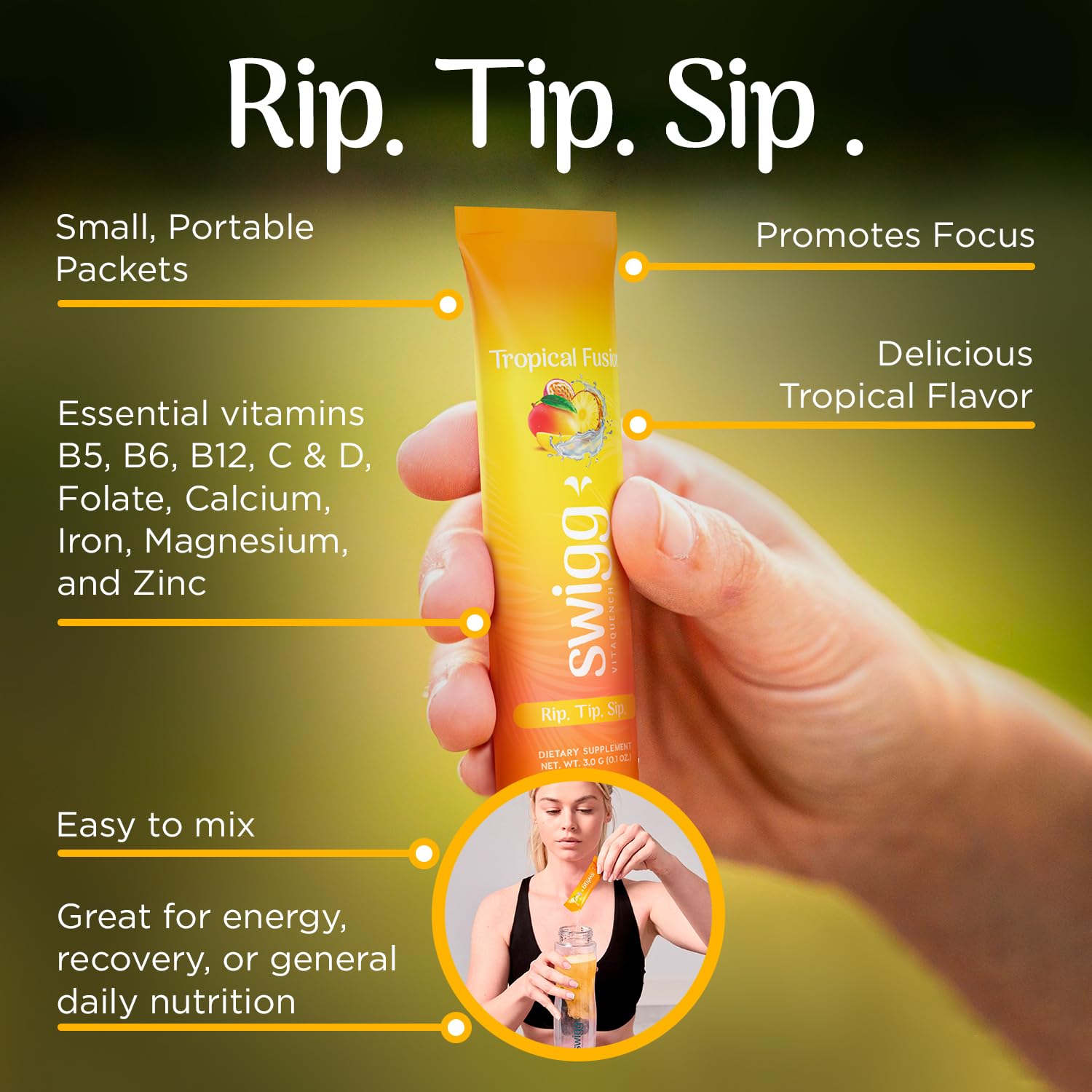 Swigg purity-tested electrolyte sticks deliver quality and safety.