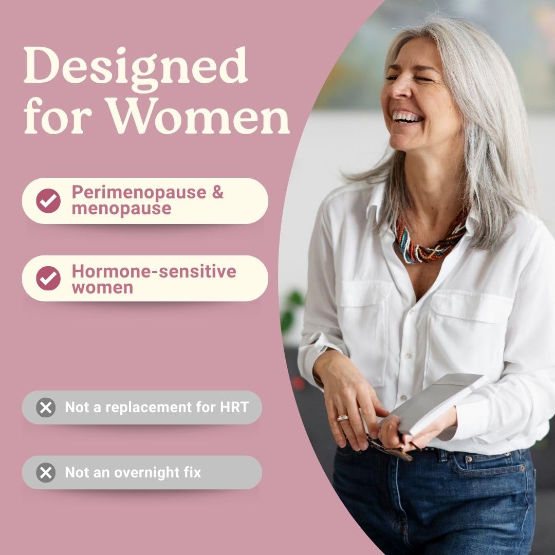 Probiotic blend from Swiss Activa+ Labs Total Menopause Support supports gut health.