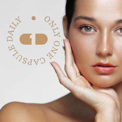 Swisse NAD+ Pro Anti-Aging on a kitchen counter suggests convenient daily use.